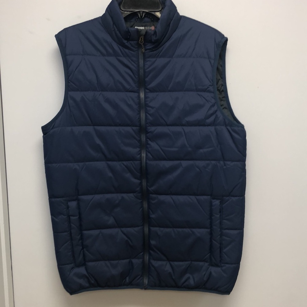 Swiss tech mens puffer vest.